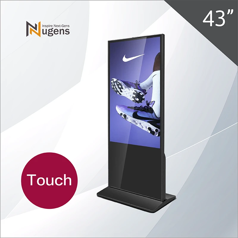 43inch Touch Standee AIO Windows Digital Signage