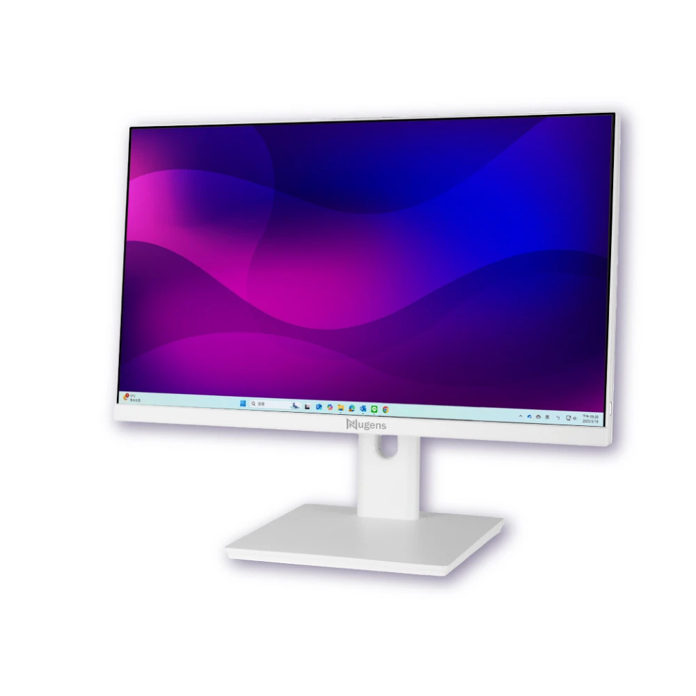 Rotatable Desktop Digital Signage-White