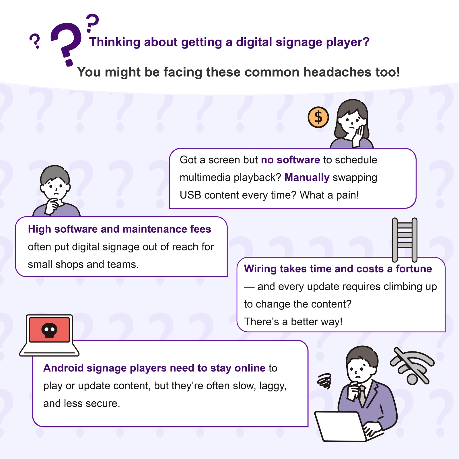 Thinking about  getting a digital signage player?